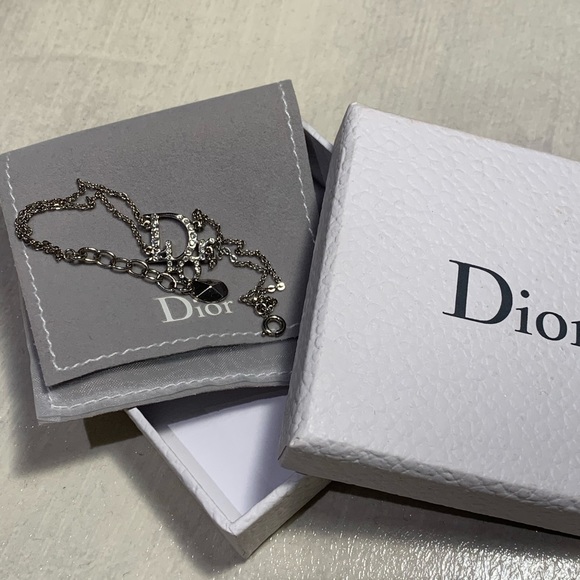 SOLD* Authentic DIOR Oblique crystal bracelet - Picture 3 of 4